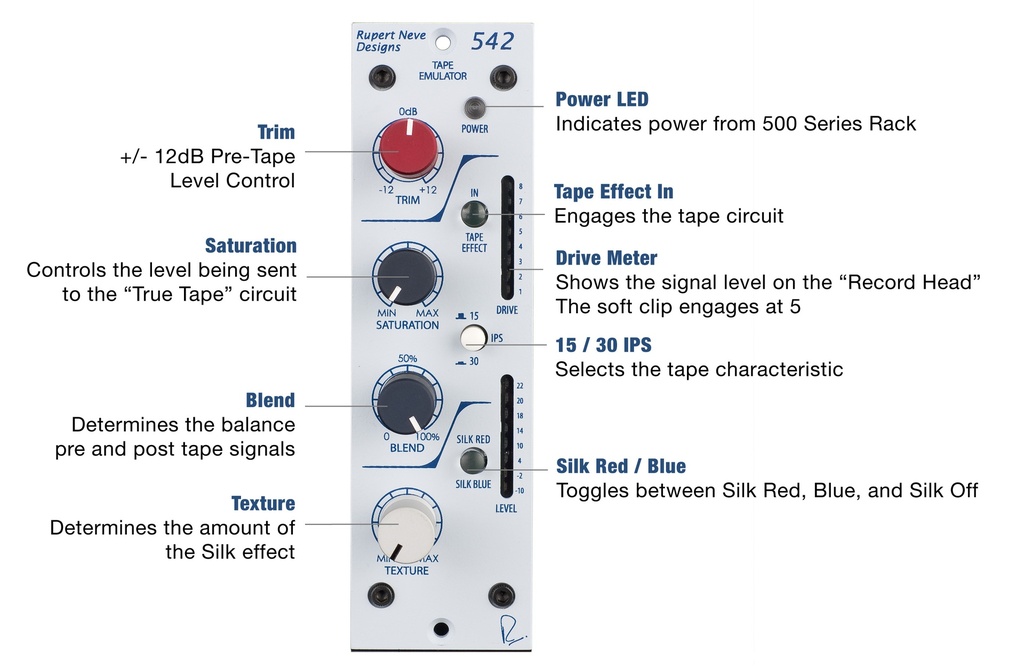 Rupert Neve Designs Portico 542 Tape Emulator | HITSPACE HU